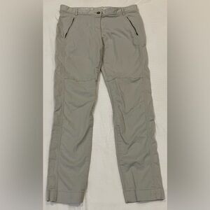GAP women’s size 10 super skinny cargo Khakis Oslo Grey Pants